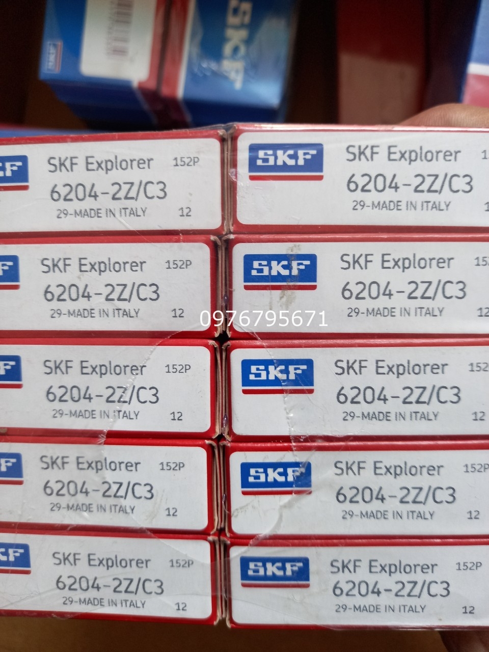 Bạc đạn 6204 ZZ C3-Vòng Bi skf 6204ZZ
