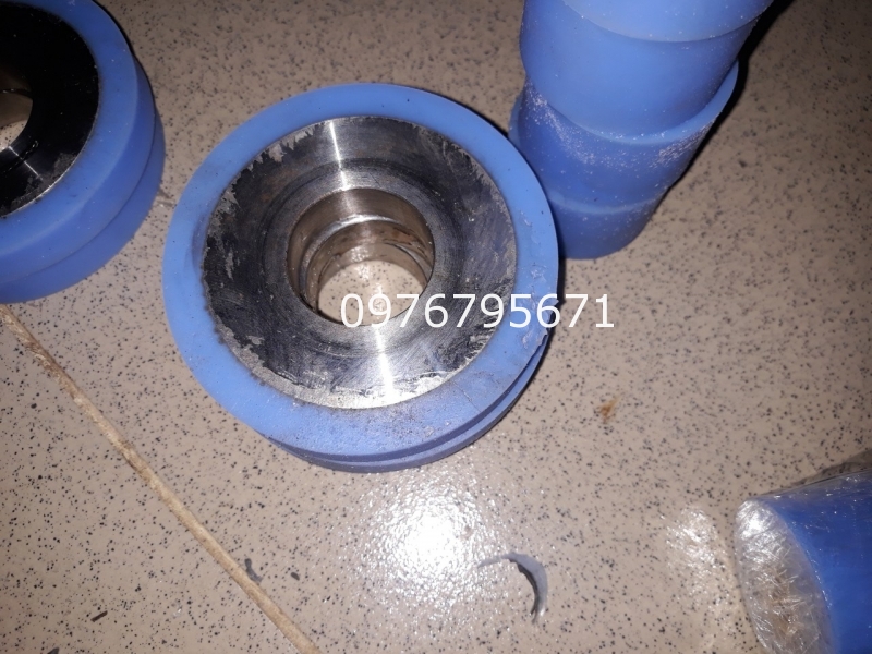 Con lăn Thép ép silocon chịu nhiệt 86x20mm