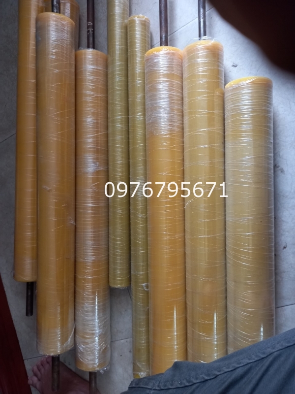 Gia công bọc trục Pu Cao su tại tphcm