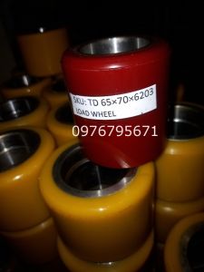 Bánh xe nâng tay phi 65x70 bạc đạn 6203