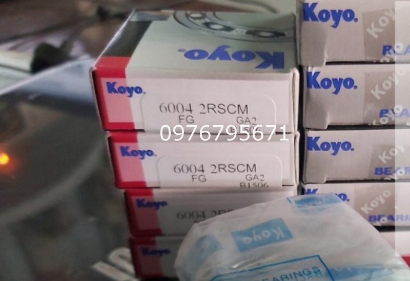 V&ograve;ng Bi KOYO 6004-Bạc Đạn 6004 2RSCM