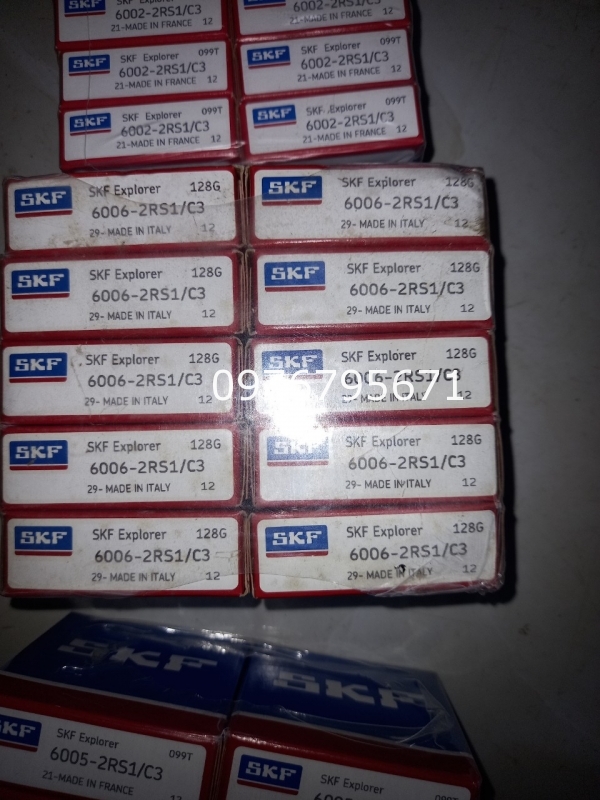 Bạc đạn skf 6006-V&ograve;ng bi SKF 6006 2rs
