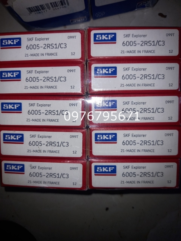 Bạc Đạn 6005 2RS V&ograve;ng Bi SKF 6005 2RS 25x47x12mm