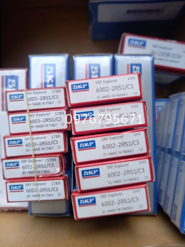 V&ograve;ng bi SKF 6002 2RS-Bạc Đạn SKF 6002 2RS 15x32x9mm