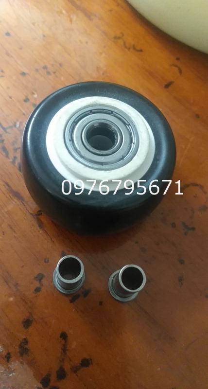 Bánh xe Phi 50 x21 mm Bạc Đạn 608