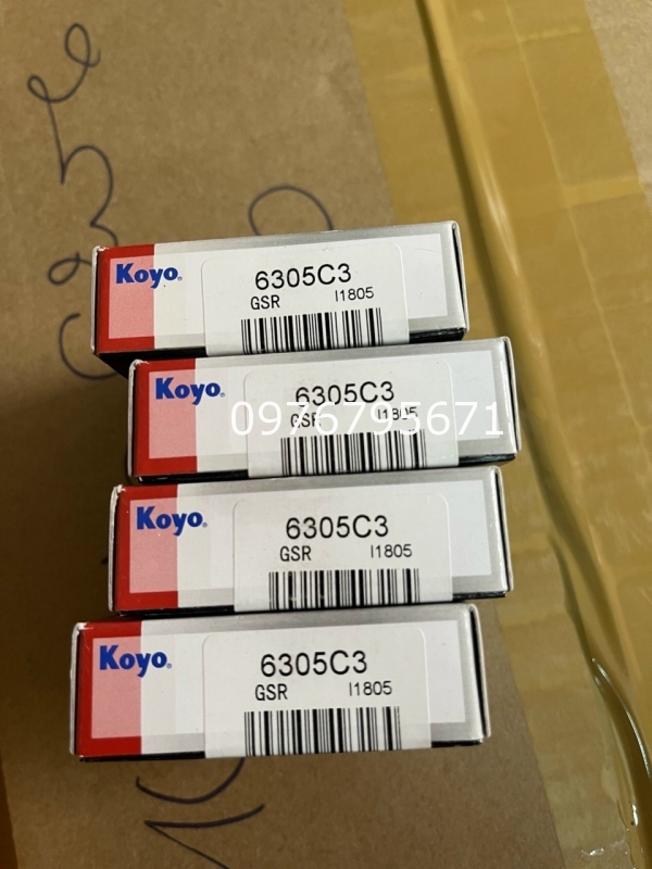 Vòng Bi KOYO 6305 2RS Bạc Đạn KOYO 6305 2RS