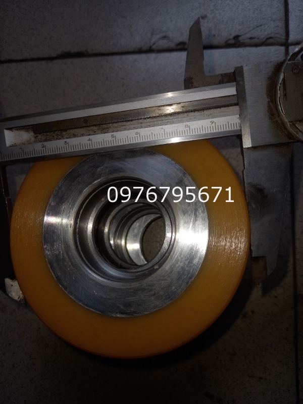 Con lăn pu 100x20 dùng bac đạn 6004