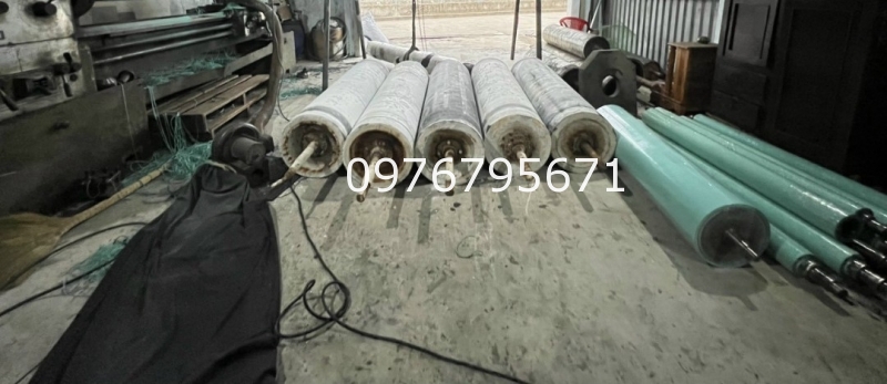 Đắp gia công Truc cao su  trăng xanh 200x1200mm
