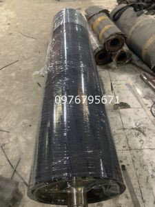 Gia công bọc truc cao su 245x1060mm xẻ rảnh