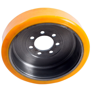 Bánh xe nâng Điện PU 343x135 cốt 80mm Xe Nâng Điện BT FB 2T