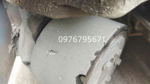 Xe nâng điện NICHIYU FBRM18 Bánh lái Pu 330x145x205mm